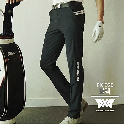 (국내배송) P*G GOLF 레터링 로고 팬츠