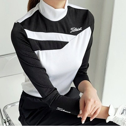 (국내배송) 타이틀리*트 TITLEIST 배색 롱슬리브