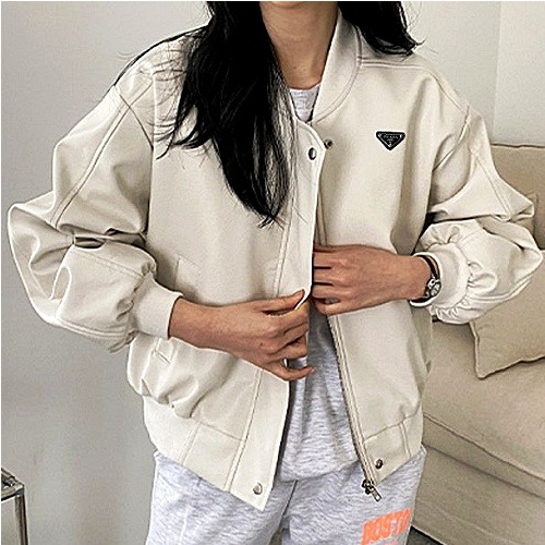 프*다 절개라인 보머자켓