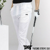 (국내배송) P*G GOLF 밴딩 로고 슬림일자 팬츠