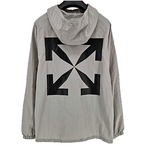 오프화*트 OFF-WHITE 핑거 아노락 바람막이