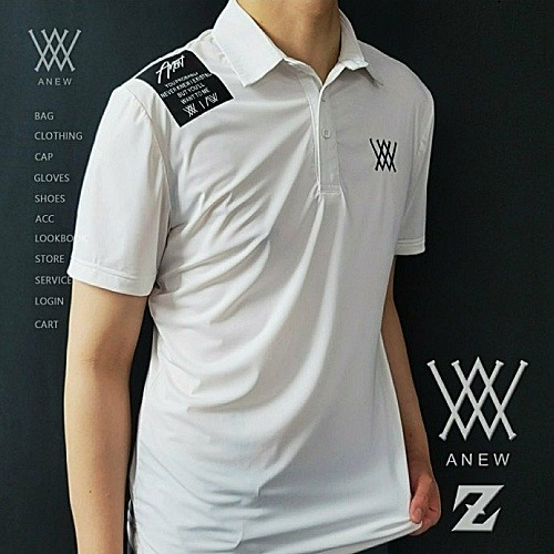 (국내배송) 어* ANEW 스페셜 포인트 카라티셔츠