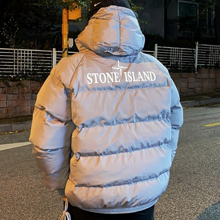 스톤아일*드 쉐린 패딩후드