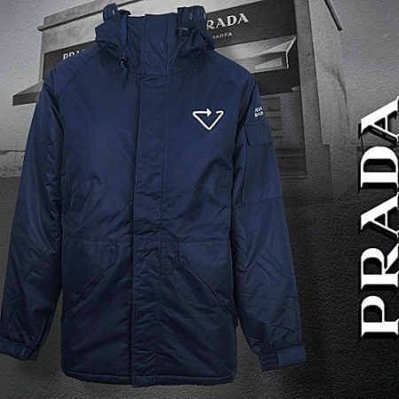 프*다 PRADA 리나일론 방풍 후드자켓