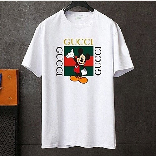 구* GUCCI 미키 BOX 패턴 크루넥 티셔츠