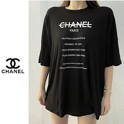 샤* CHANEL 클래식 어썸 티셔츠