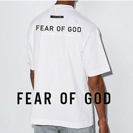 피어오*갓 FEAR OF GOD 세븐틴 로고 티셔츠