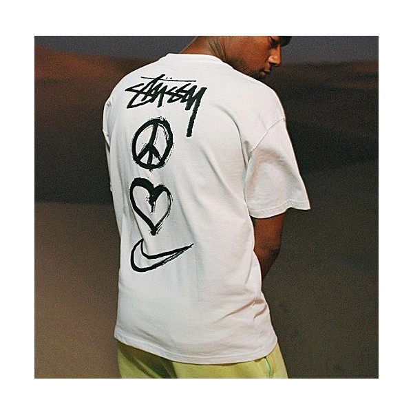 NIKE X 스투시 STUSSY 러브피스 티셔츠