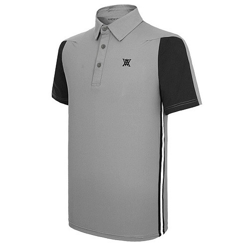 어* ANEW 허리 라인 카라 티셔츠