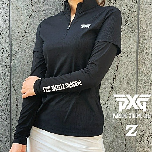 (국내배송) P*G GOLF 소매 이너 반목 티셔츠