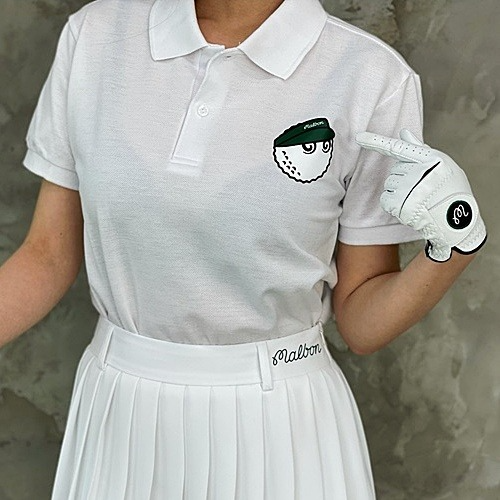 말본 Lettering 버킷 폴로티셔츠